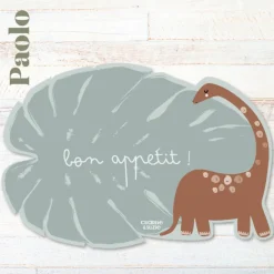 Outlet Set de table Feuille Brontosaure Paolo personnalisable Set De Table
