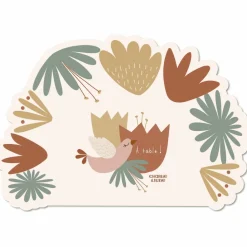 Charlie et Suzie Set de table Fleurs Lili Rose