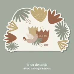 Outlet Set de table Fleurs Lili Rose personnalisable Set De Table