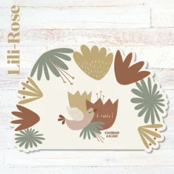 Outlet Set de table Fleurs Lili Rose personnalisable Set De Table