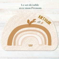 New Set de table Rainbow Edgar personnalisable Set De Table