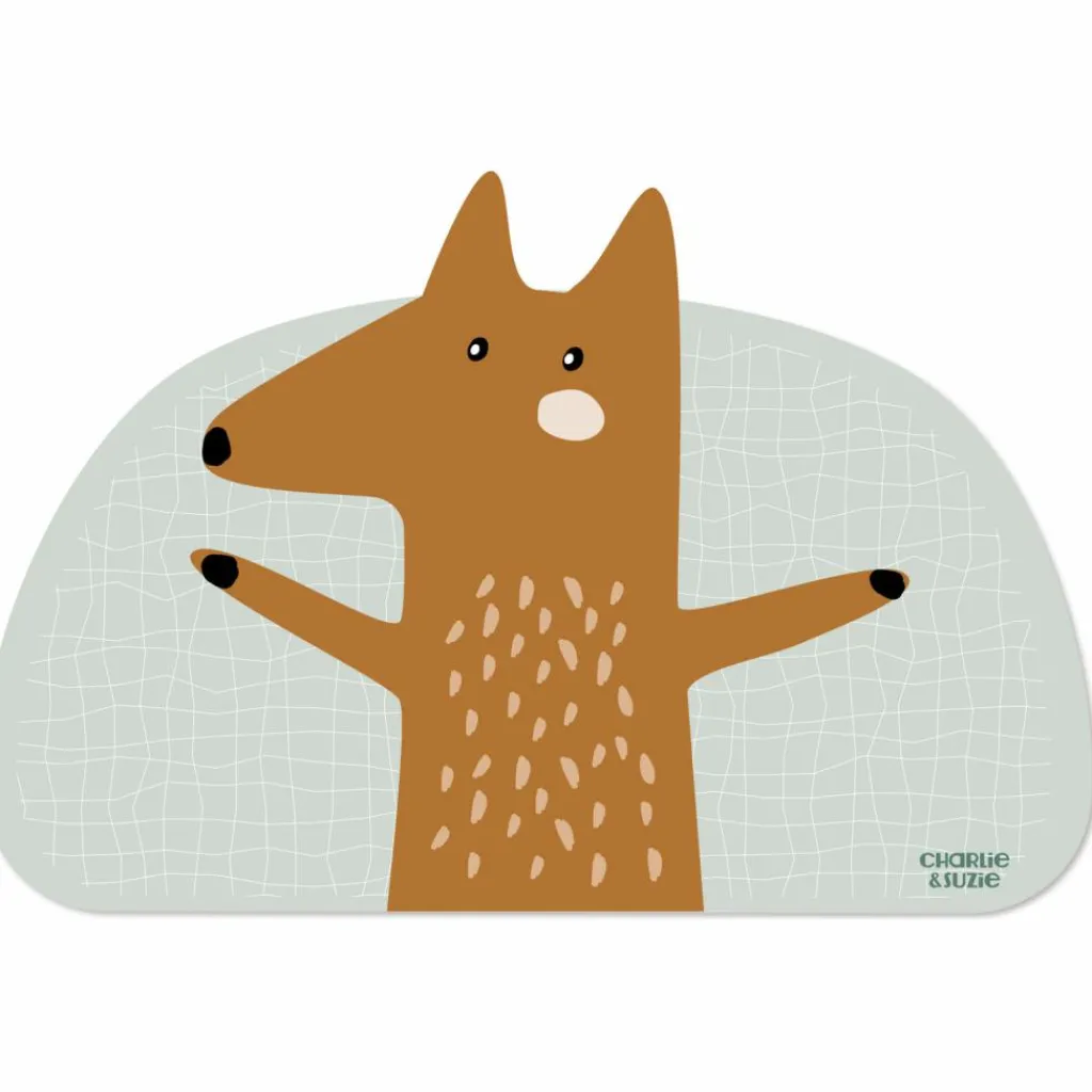 Charlie et Suzie Set de table Renard Edgar