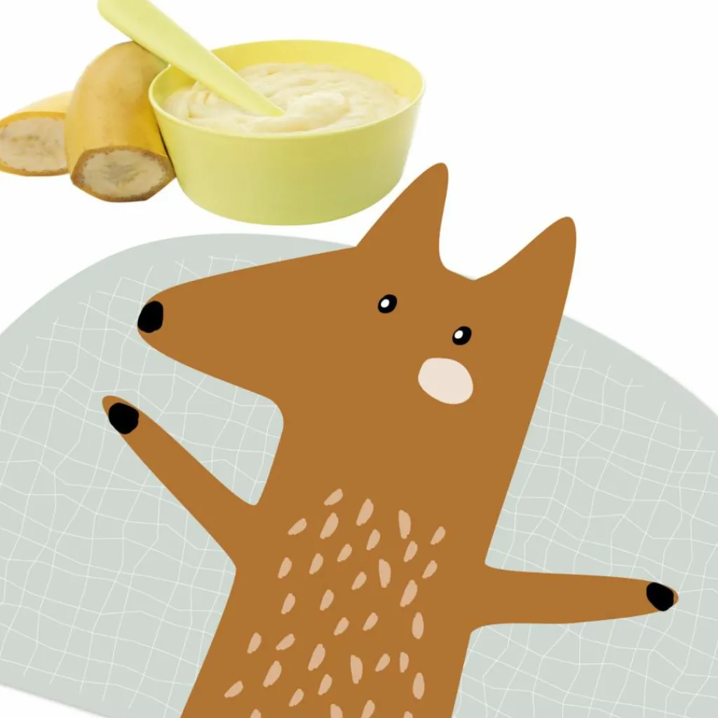 Charlie et Suzie Set de table Renard Edgar