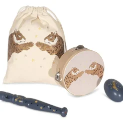 Sale Set instruments musique Tigre (3 pièces) Eveil Musical