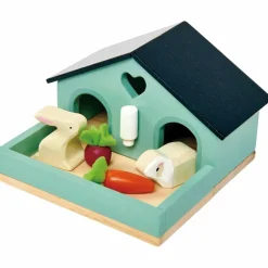 Discount Set lapin et cochon d'inde + cabane Accessoires Pour Univers De Jeu