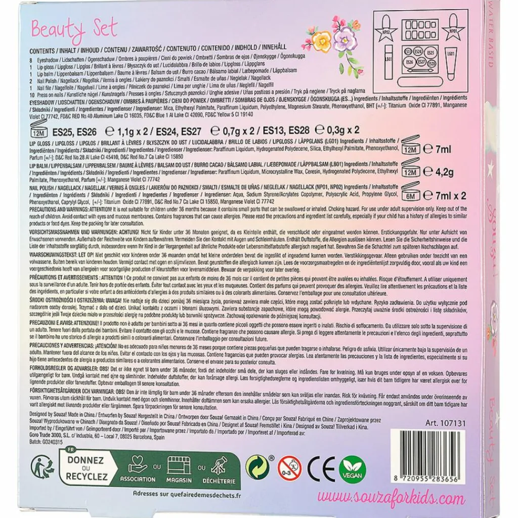 Souza For Kids Set maquillage Licorne