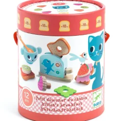 Outlet Set petit déjeuner en bois gourmandises du Chaton Dînette Et Aliments Factices