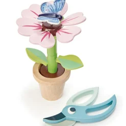 Tender Leaf Set pot de fleur en bois
