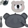 TUM TUM Set repas en silicone Koala (4 pièces)