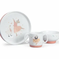 Outlet Set vaisselle porcelaine La petite école de danse Coffret Repas