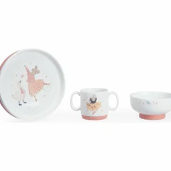 Outlet Set vaisselle porcelaine La petite école de danse Coffret Repas