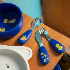 Online Set vaisselle silicone Puce et Pilou Coffret Repas