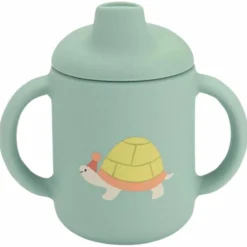 Moulin Roty Set vaisselle silicone Trois petits lapins