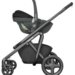 Maxi-Cosi Siège auto Pebble 360 Essential Black (groupe 0+)