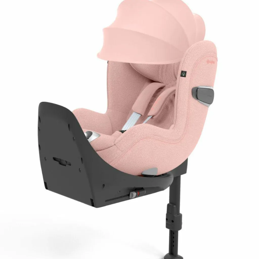 Cybex Siège auto Sirona T iSize Tissu Plus Peach Pink - Groupe 0+-1