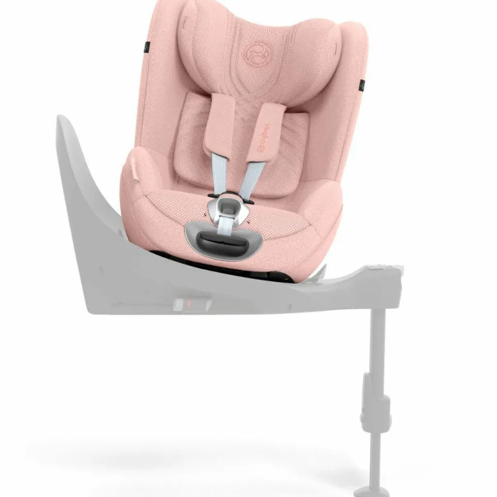 Cybex Siège auto Sirona T iSize Tissu Plus Peach Pink - Groupe 0+-1