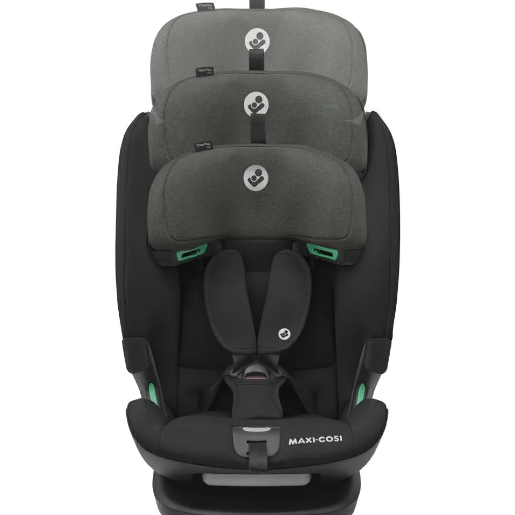 Maxi-Cosi Siège auto Titan Plus I-Size authentic black (groupe 1-2-3)