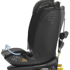 Maxi-Cosi Siège auto Titan Plus I-Size authentic black (groupe 1-2-3)