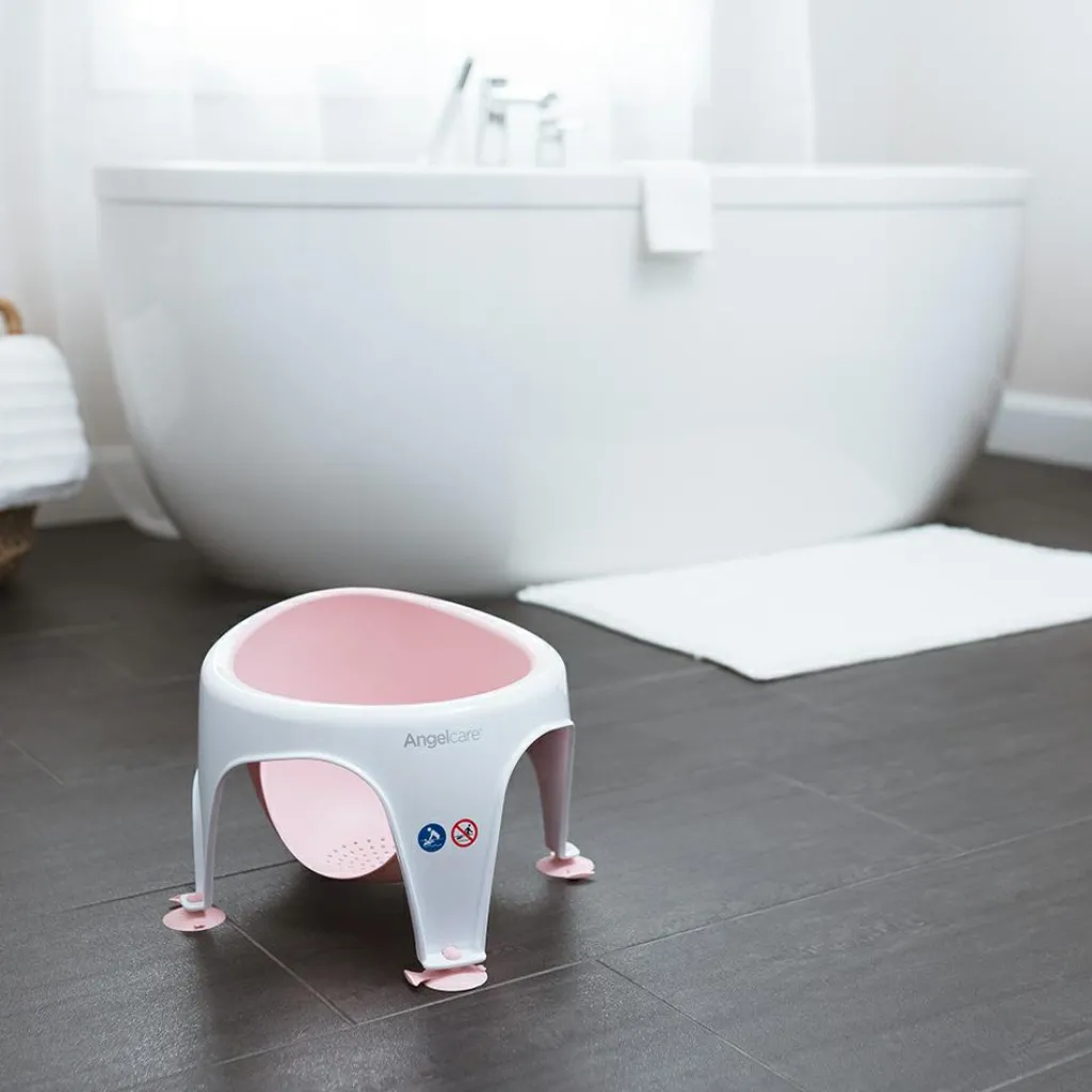 Angelcare Siège de bain rose clair