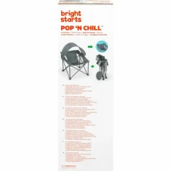 Siège de voyage Pop'n Chill Grey Transat