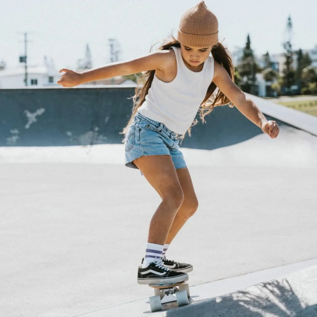 Banwood Skateboard bleu vert