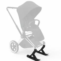 Cybex Skis pour poussette Priam et e-Priam Black
