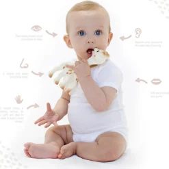 Online en caoutchouc naturel So'pure (18 cm) Hochet