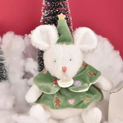 Doudou et Compagnie Souris de Noël (modèle mystère)