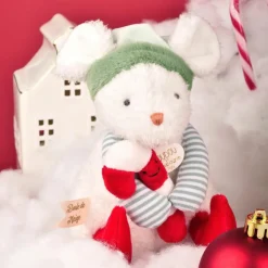 Doudou et Compagnie Souris de Noël (modèle mystère)