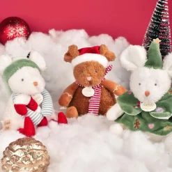 Doudou et Compagnie Souris de Noël (modèle mystère)