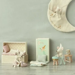 Sale Souris Fée des dents Petit frère dans sa boîte Figurines De Jeu