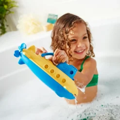 Green Toys Sous marin bleu et jaune