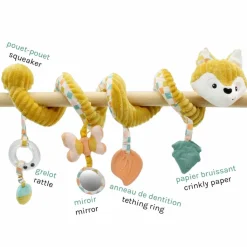 Hot Spirale d'activités Cyranos le Renard Jouet D'Activités À Suspendre