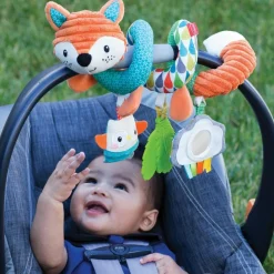 New Spirale d'activités Renard Jouet D'Activités À Suspendre