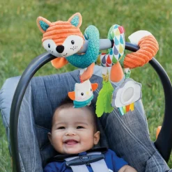 New Spirale d'activités Renard Jouet D'Activités À Suspendre