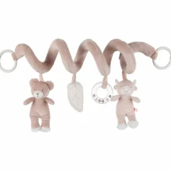 New Spirale d'activités rose Fluffy Orso et Lily Jouet D'Activités À Suspendre