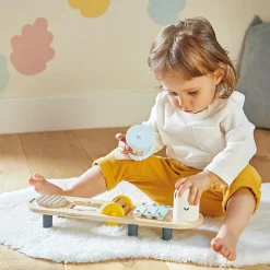 Janod Stand d'éveil sonore chenille Sweet Cocoon