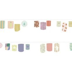 Outlet Sticker frise murale Fanions Color Stickers Muraux