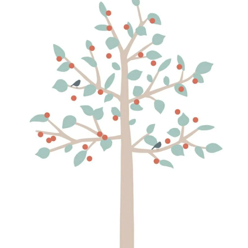 New Sticker géant arbre Big Cherry Tree (180 cm) Stickers Muraux