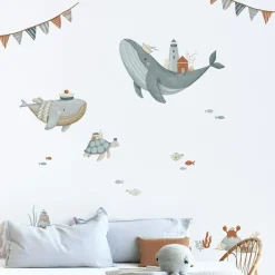 Outlet Sticker Guirlande de fanions Stickers Muraux