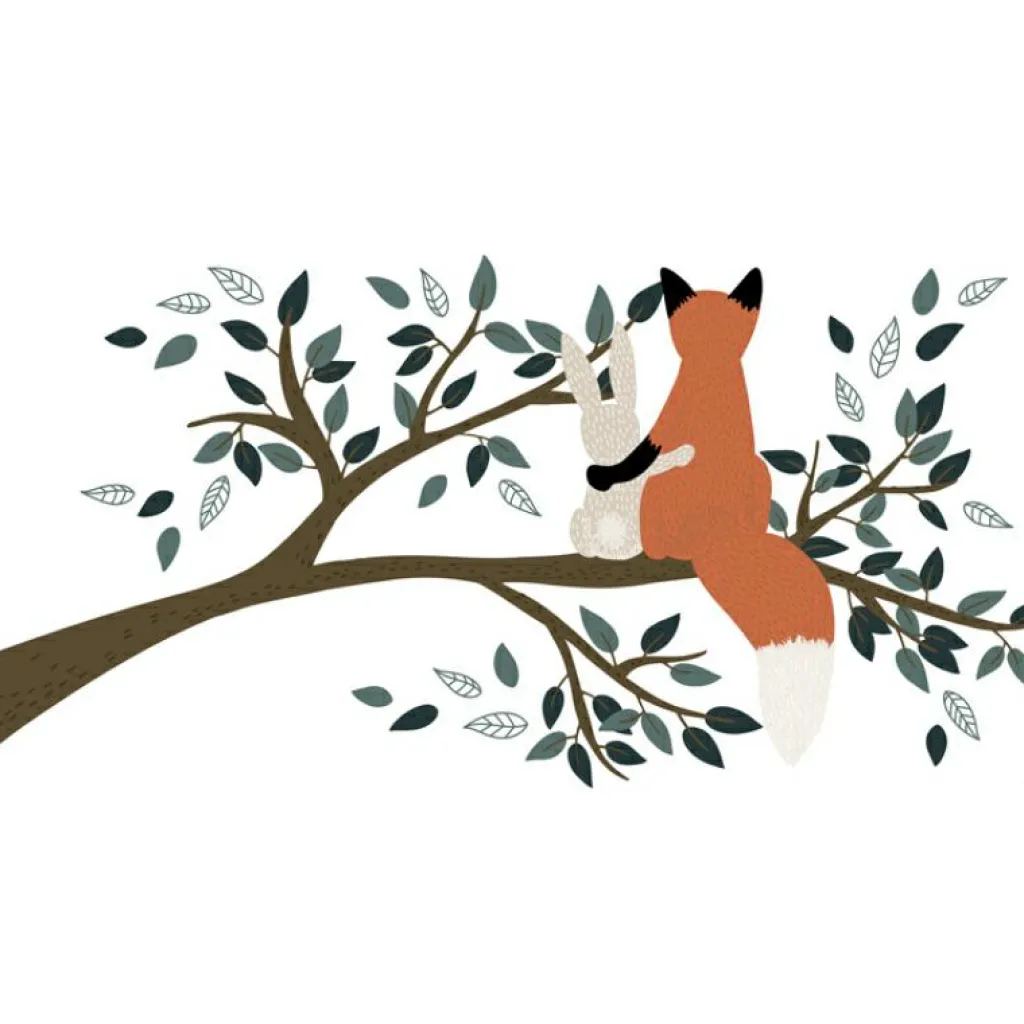 Lilipinso Sticker Les amis (100 x 50 cm)