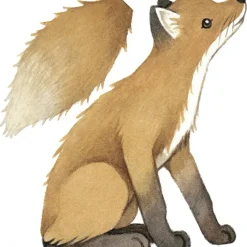 Lilipinso Sticker renard Forest