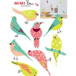 Mimi'lou Stickers Colonie d'oiseaux