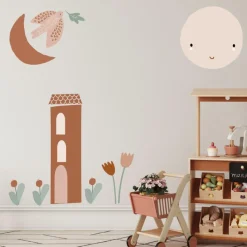 Charlie et Suzie Stickers Décor XXL Paloma