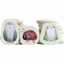 Little Dutch Stickers de bain en mousse Forest Friends