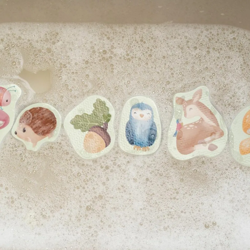 Little Dutch Stickers de bain en mousse Forest Friends