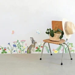 Outlet Stickers Easy lapin (30 x 30 cm) Stickers Muraux