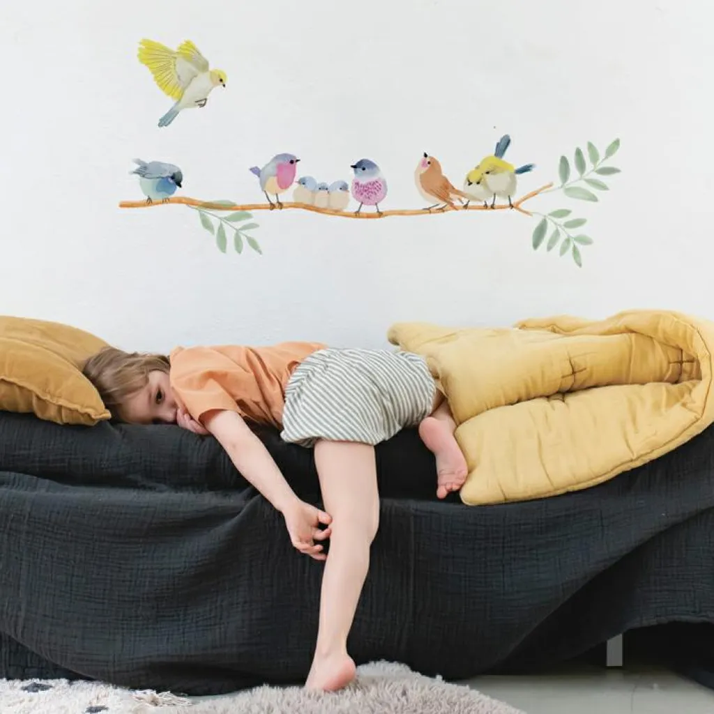 Discount Stickers Easy oiseaux (30 x 30 cm) Stickers Muraux