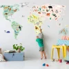 Mimi'lou Stickers géants Animaux du monde (160 x 80 cm)