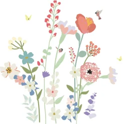 Mimi'lou Stickers géants Fleurs de champs